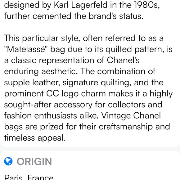 CHANEL Beige Quilted Shoulder Bag with Gold Chain - Picture 2 of 16